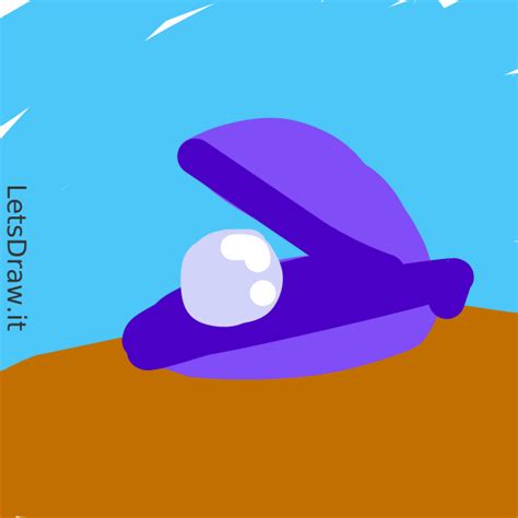 how to draw a pearl