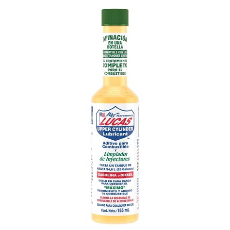 Lucas Oil Products Lubricante Y Limpiador De Inyectores De Combustible