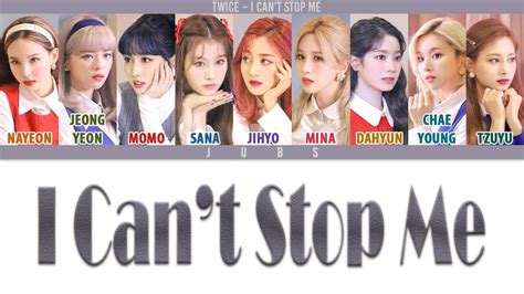 Como Cantar I Cant Stop Me Twice Letra Simplificada Youtube