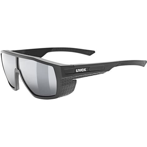 Uvex Mtn Style P Brille Black Matt Polavision Mirror Silver BIKE24