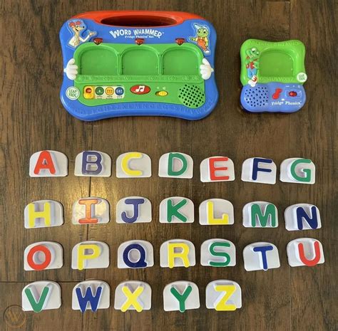 Leapfrog Fridge Magnetic Alphabet Phonics Word Whammer And Fridge Phonics