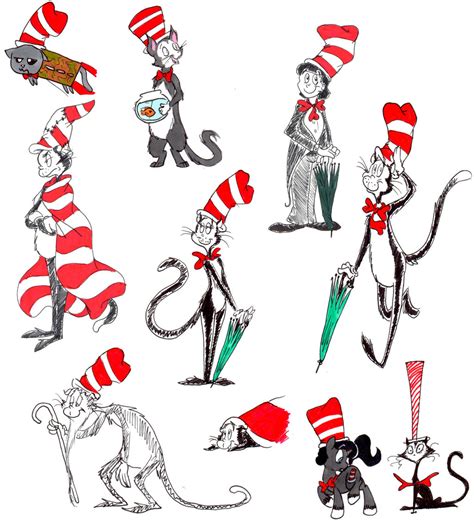 Cat In The Hat Stack Clip Art Library