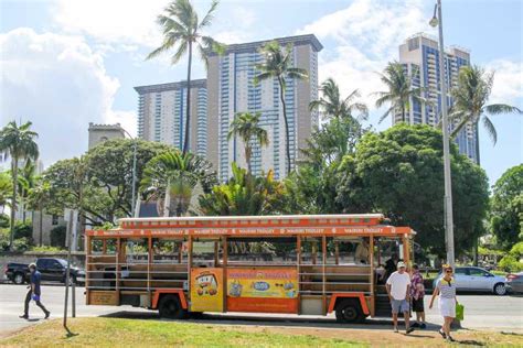 Oahu Waikiki Trolley Hop On Hop Off All Line Pass Getyourguide