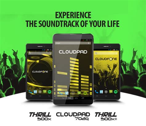 Cloudfone Spotify Launch New Mobile Phones Abs Cbn News