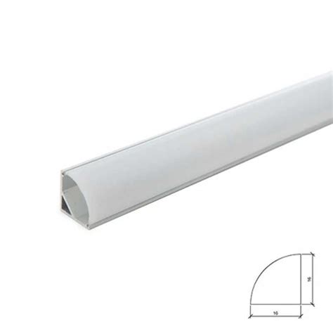 Comprar Perfil Aluminio Esquinas Redondo 2m Tira LED Decoled Valencia