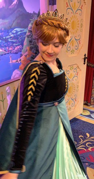 First Look New Costumes For Anna And Elsa At Epcot And For Your