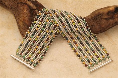 Moose Tracks Bracelet Pattern In Quick Easy Beadwork Magazine