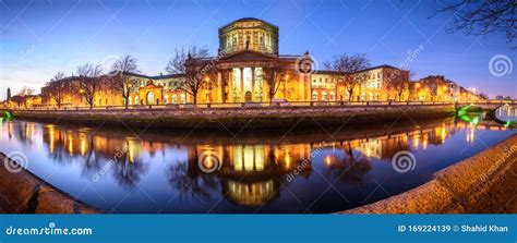 The Four Courts Building in Dublin Stock Image - Image of architecture, light: 169224139