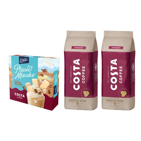 ZESTAW Kawa Ziarnista Costa Coffee Signature Blend 2x1kg Ptasie