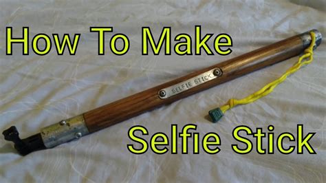 How To Make A Self Defence Selfie Stick YouTube