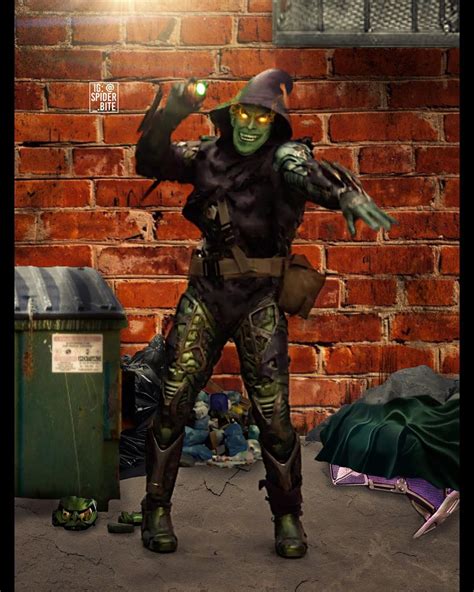 Nwh Green Goblin Redesign Edit By Spiderbite By Tytorthebarbarian On