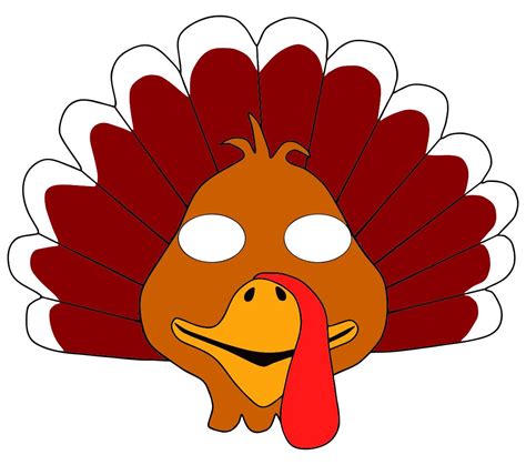 Printable Turkey Face