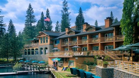 The Pines Resort And Ducey S On The Lake Restaurant On Beautiful Bass Lake Sierra Nevada Geotourism