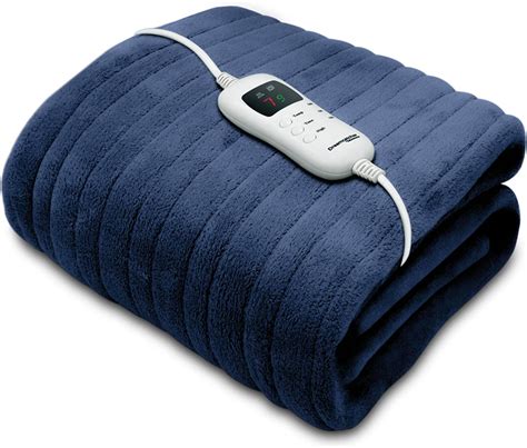 Cosi Home Luxury Heated Throw Electric Blanket Extra Large Heated