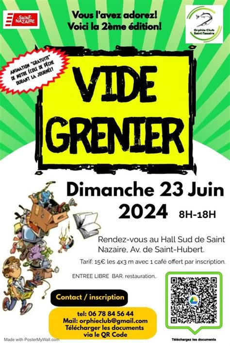 Vide Grenier Saint Nazaire Juin