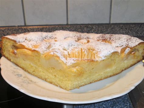 Apfelkuchen mit Rührteig Rezept mit Bild kochbar de