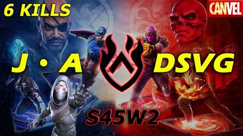 AW JA vs DSVG S45W2 6 Dövüş İPEK SAHADA Marvel Contest