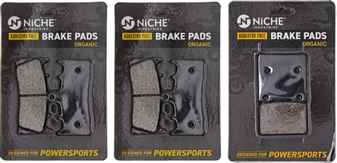 Niche Brake Pad Set For Kawasaki Ninja Zx12r Zx7r Zrx1200r Zrx1100 43082 1251 43082