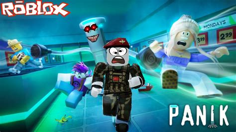 MARKETTE PANİK Roblox Panik Release oyun roblox game YouTube