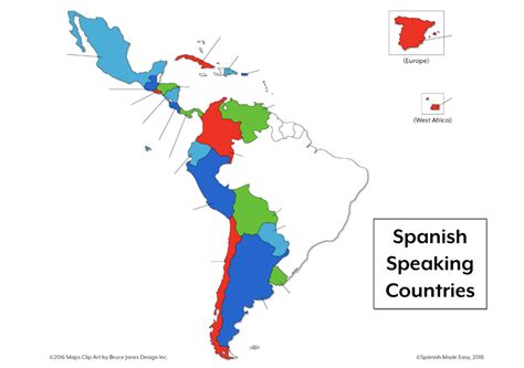 Hispanic Countries Diagram Quizlet