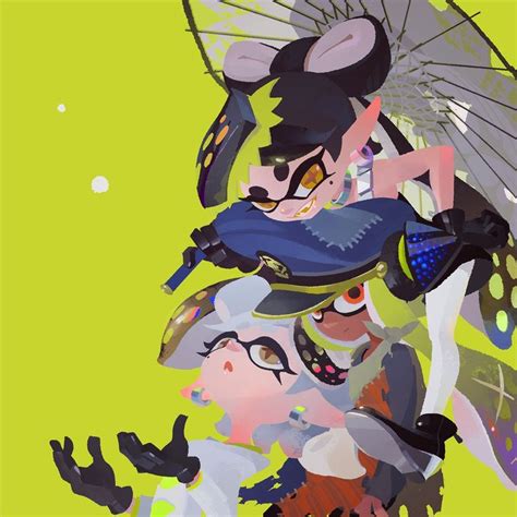 Pin By Nova Borealis On Lineless Art Splatoon Nintendo Splatoon