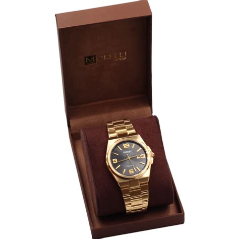 Rel Gio Orient Masculino Eternal Dourado Mgss C Safira Site