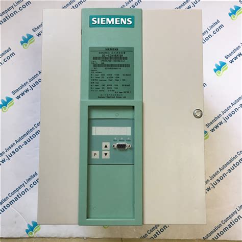 Siemens 6RA7031 6DV62 0 ZS00 SIMOREG DC Master Rectifier With