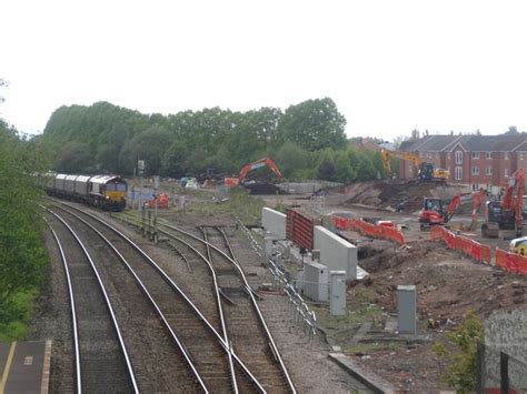 Early Stages Of Building The New © Rob Newman Geograph Britain