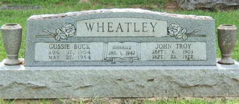 John Troy Wheatley 1903 1972 Homenaje De Find A Grave