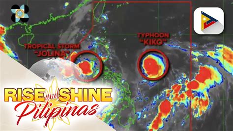 Ptv Info Weather Bagyong Jolinaph Isa Na Lang Tropical Storm Pero