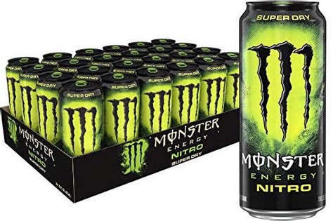 Monster Energy Nitro Super Dry Maximum Strength Drink 16 384 Fl Oz