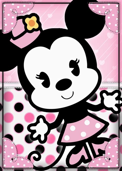 Capa Caderno Minnie Rosa Origamiami