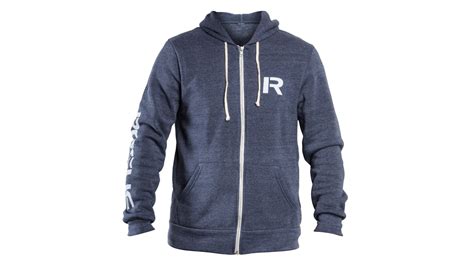 Rogue Stencil Hoodie Navy Rogue Fitness