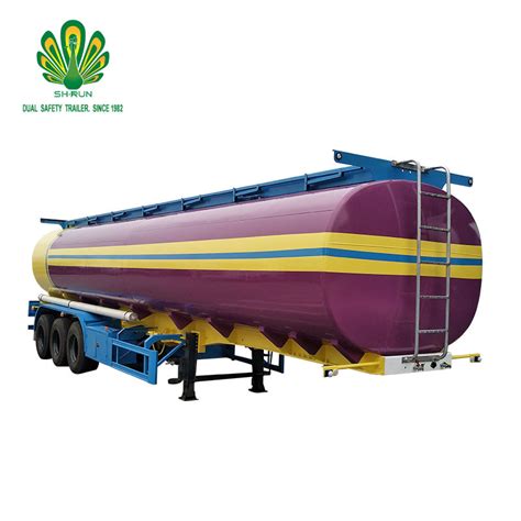 3 Axle 40000 Liters Liquid Transport Storage Carbon Steel Fuel Tank