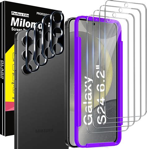 Milomdoi [3 3pièces] Protection Pour Samsung Galaxy S23 Ultra 5g 3