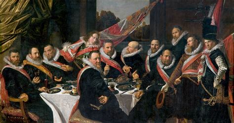 Frans Hals Banquet Of The Officers Of The St George Civic Guard