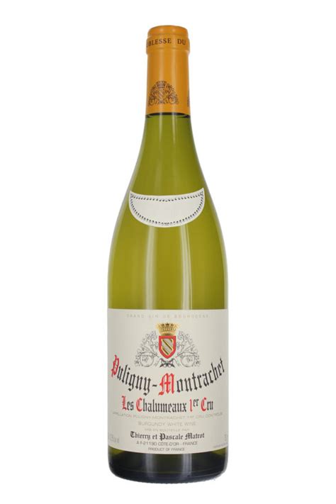 Puligny Montrachet Er Cru Les Chalumeaux Domaine Matrot Jeroboams