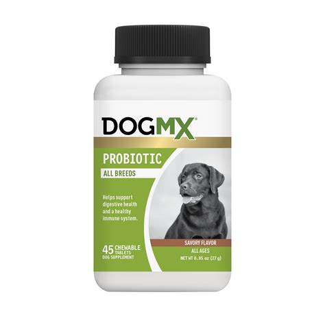 Dog MX Probiotic Dog Supplement - Chewable Tablets, Savory 45 ct | Shipt