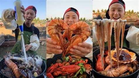 Fisherman Dagang Boiled Lobster Octopus Scallops Prawns Crabs