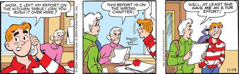 Archie for Nov 19, 2024, by Archie Comic Publications, Craig Boldman ...