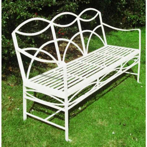 Small Wrought Iron Garden Seat Garden Design Ideas