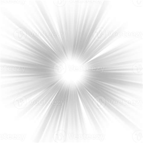 White Glowing Light Burst Explosion 30184070 Png