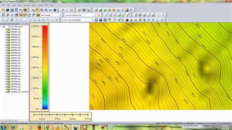 How To Create Contour Line From Digital Elevation Model Dem Using