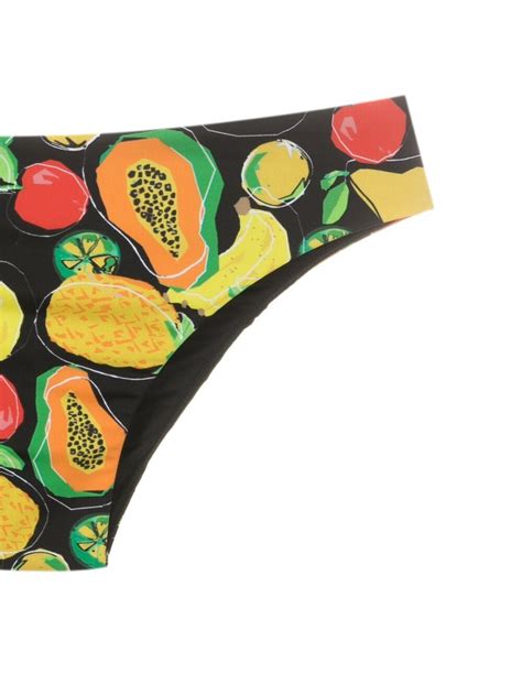 Amir Slama All Over Fruit Print Bikini Set Multicolour FARFETCH