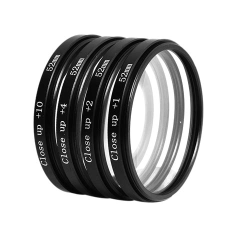 Mm Macro Close Up Lens Filter Kit For Nikon Dslr Etc Filter