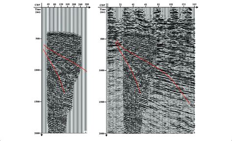 Imaging Results A Section Of Crosswell Seismic Inverse Fresnel