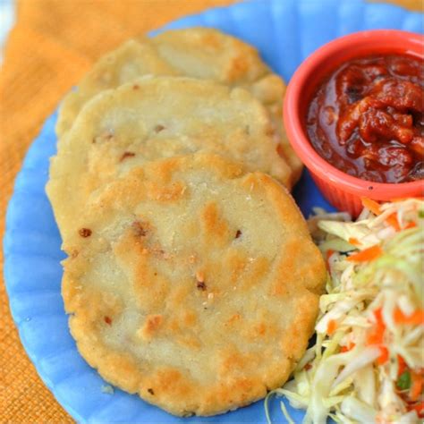 Salvadoran Pupusas With Curtido And Salsa Roja — Three Many Cooks