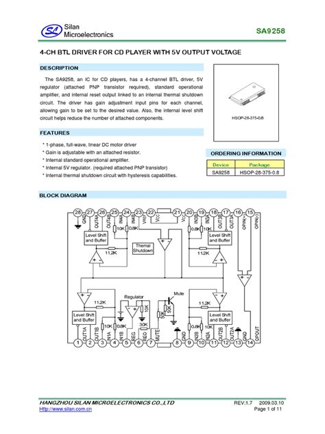 Data Sheet 2017 Operational Amplifier Amplifier