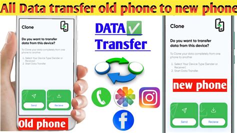 How To Transfer Data From Old Phone To New Phone Old Phone To New