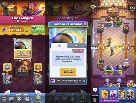 Mejores mazos para el Desafío del Caldero de hechizos de Clash Royale